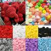 500 штук маленьких пенопластовых головок роз для DIY цветочных композиций, свадебных и праздничных украшений