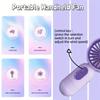 Low Noise Handheld Fan Mini Pocket Fan Household USB Rechargeable Fan  Camping