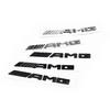 CFX1 2025 Hot For Mercedes Benz 3D ABS Car Rear Trunk Badge AMG Letters Sticker For Mercedes Benz AMG A B C E G CLA C63 C63S E53 GT S