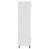 Porto Built in Oven Cabinets 2 pcs White Particleboard