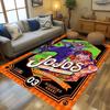 Vibrant Manga Artistry carpet floor mats Home Decor Bathroom mat Office chair cushion Art