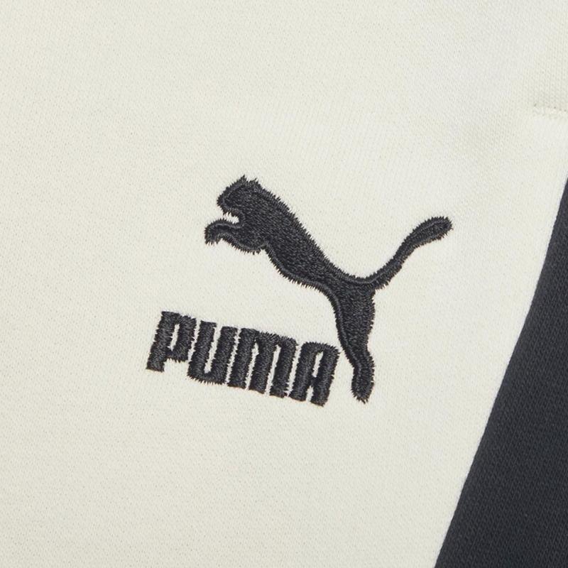 Puma Стиль Повседневный Цвет Блок Завязка Манжеты Трикотажные Джоггеры Женские Джоггеры 599145-05