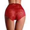 Women Sexy Lingerie Lace Panties Lace High Waist Brief Panties Thong High Waist Knicker Underwear