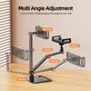 UPERFECT Ustand D9 Flexible Steel Spring Clip For 13.3-17.3" Portable Monitor Bracket 360° Adjustable External Vertical Screen