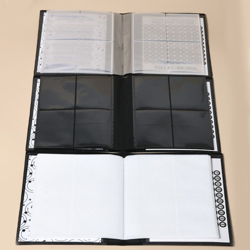 100 дней Экономия Проблемы Книга PP Бюджетный Переплет Конверт Экономия Проблема Экономия Деньги