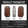 Чехол для ключа автомобиля из цинкового сплава + кожи для KIA Ceed 2025 CD Forte 2018 2019 2025 Cerato 2019 K3 Gt Seltos Sportage 2020 Sorento