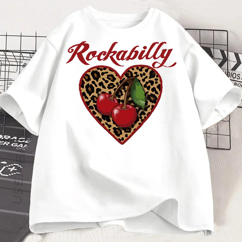 Girls Casual Short Sleeve Round Neck TShirt Summer with Fabric Playful Casual Shirts for Girls Cherry Graphic Tee Comfortable