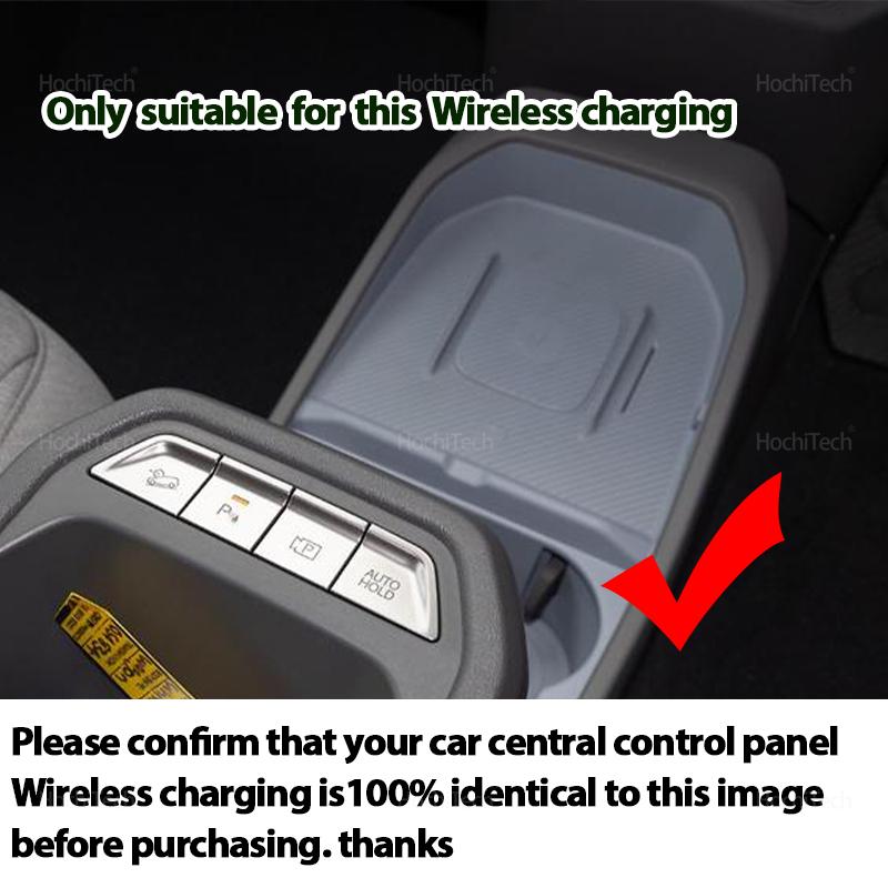 For Kia EV3 2025 2025 2026 Fast Wireless Charging Pad Non-Slip Mat Car Storage Lightweight Phone Wireless Charger Mat