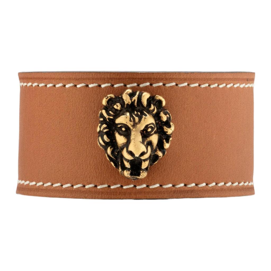 GUCCI Leather Wristbands Unisex Brown (Unisex) Wristbands 729061 IAACF 8027