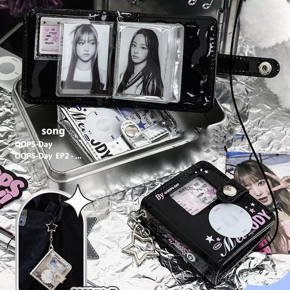 Мини Холдер для Фотокарточек Мини Фотоальбом 2 Дюйма Папка для Сбережений Наличных Новая Папка для Фотокарточек