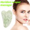 Гуаша массажный натуральный камень нефритовый скребок для лица Гуаша спа массажер для шеи для подтяжки лица удаление морщин красота здоровый инструмент