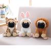 Stuffed Simulation Dogs Plush Sharpei Pug Lovely Puppy Pet Toy Plush Animal Toy Children Kids Birthday Christmas Gifts