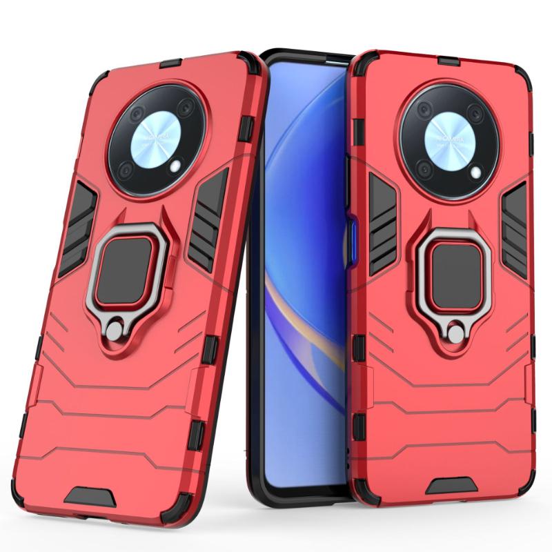 Для Huawei Nova Y90 4g задняя крышка телефона чехол противоударный броня против падения металлический держатель кольца магнитный защитный чехол Funda Coque