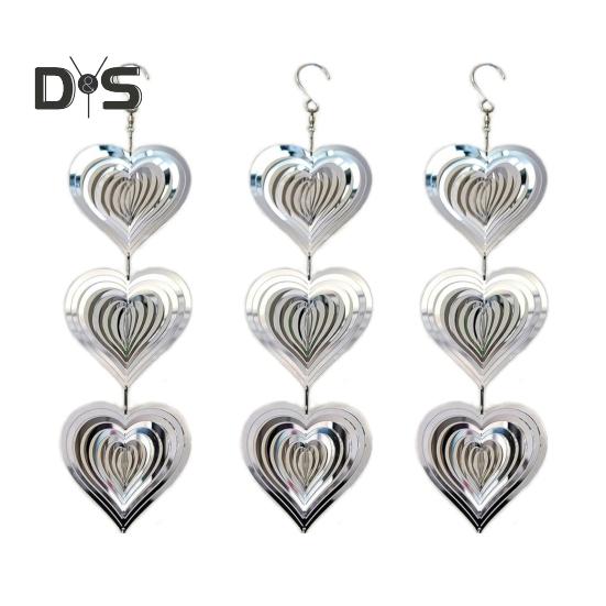 3/6/9Pcs Wind Chime Pendant Outdoor Decoration Birdproofing Shiny Bird Protection Solution Windmill Reflectors