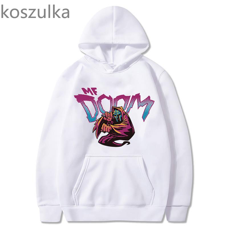 MF DOOM Толстовка Унисекс Пуловер Женская Унисекс Рэперская Модная Одежда Топы Кофты Спортивный Костюм Повседневная Свободная Уличная Одежда С Длинным Рукавом