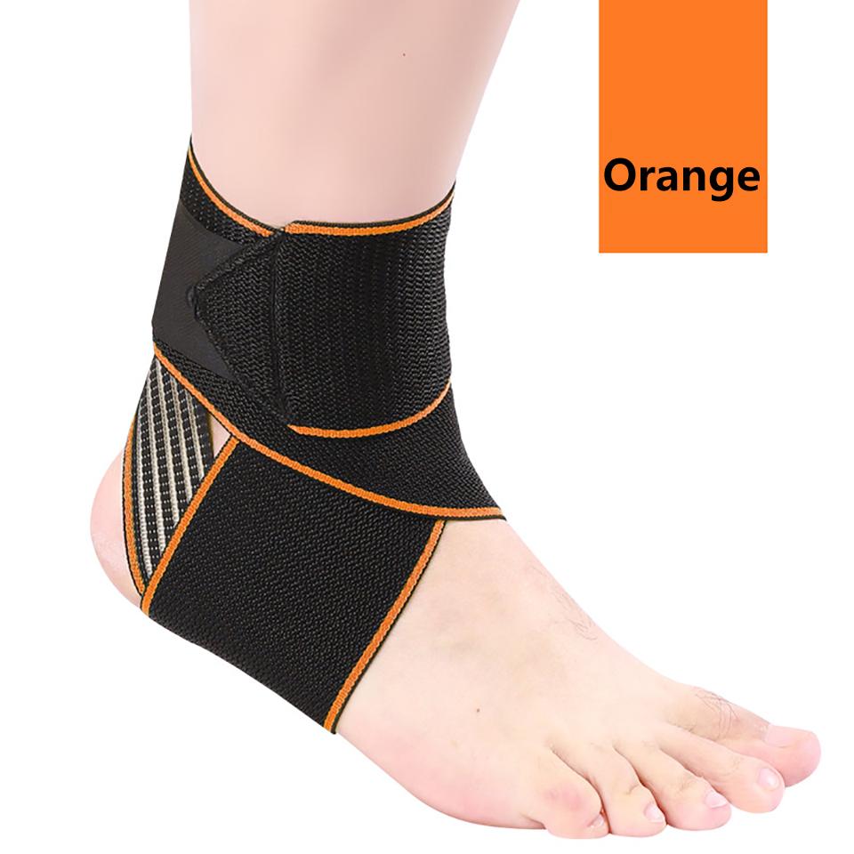 GTUBIKE 1 шт. Профессиональный эластичный голеностопный бандаж-поддержка Спортивные обертывания-фиксаторы при растяжении Плетеная защита голеностопа для фитнеса, баскетбола