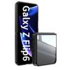 Прозрачный тонкий чехол для телефона Samsung Galaxy Z Flip 7 FE 6 5 Flip7 Flip6 Flip5 5G Прозрачный защитный чехол из ТПУ+ПК