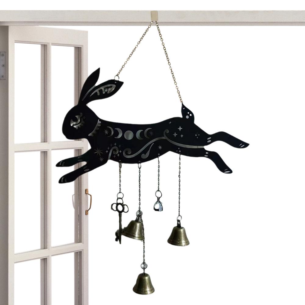 Easter Bunny Wind Chimes Garden Cute Easter Wind Chime With Fox And Rabbit Bunny Wind Chime Outdoor Decor Sturdy Wind