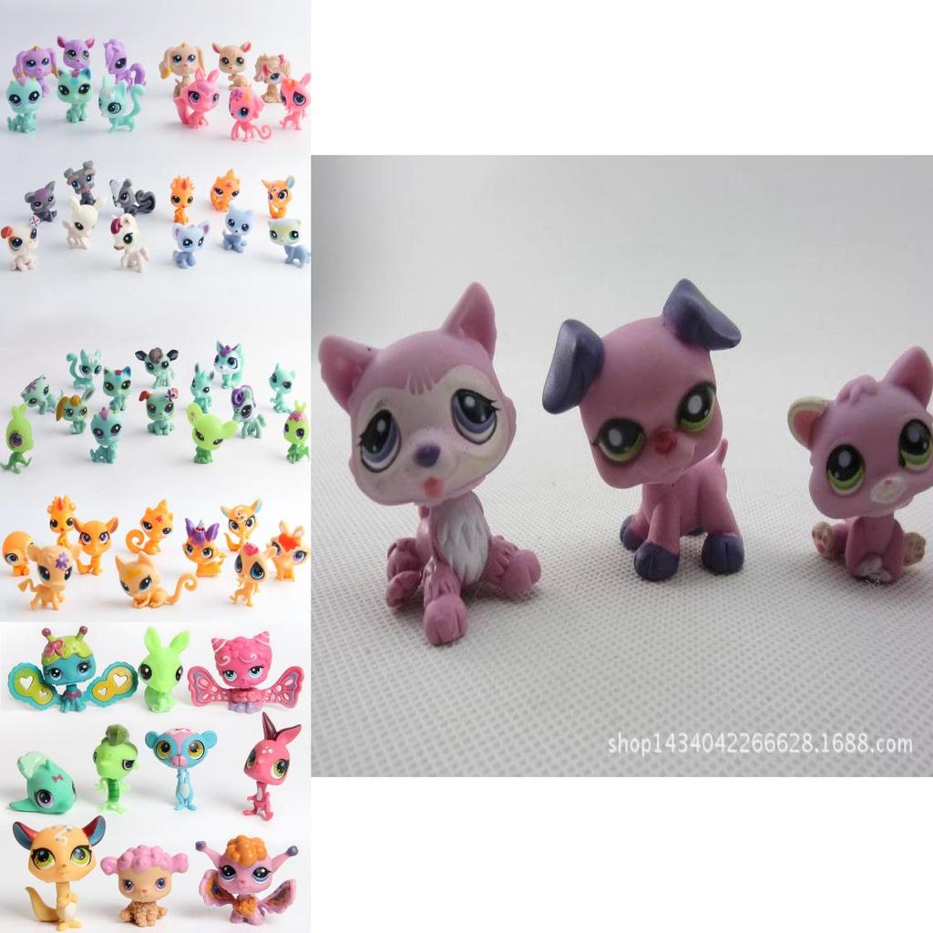 Прекрасный набор мини-кукол Премиум-качества 20 шт. Игрушки-собачки Littlest Pet Shop для детей
