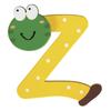 Wooden Alphabet for Child's Name 5 Cm Letter Z