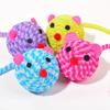 Кошачья Игрушка Веревки Мяч Игрушки для Кошек Интерактивные Самостоятельные Мышь Мячики Игрушки для Кошек Когтеточки Веревки Мышь Кошки Игрушка с Колокольчиком Товары для Питомцев