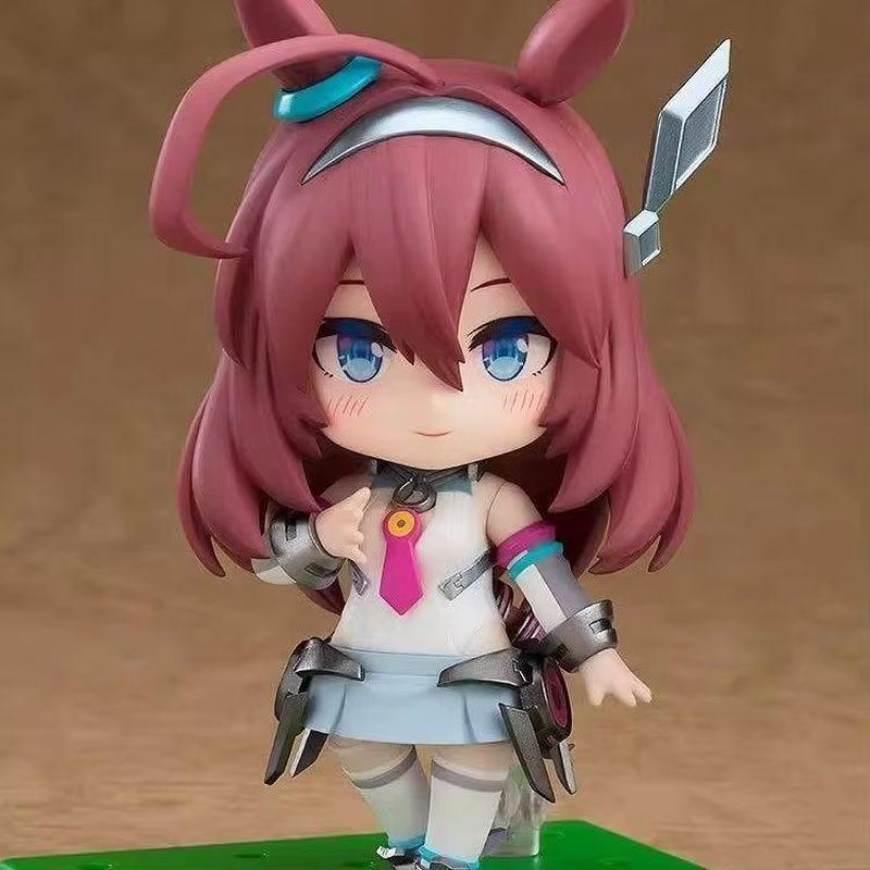 2665 Nendoroid Mihono Bourbon Uma Musume Pretty Derby Q Version Posable Jointed Anime Action Figure Collectible Model Toys Gifts