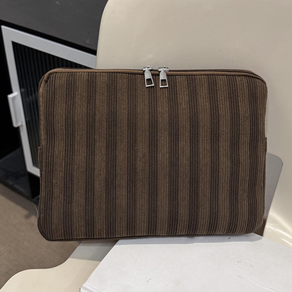 Corduroy Striped Thin Computer Carrying Bag Computer Sleeve Bag Computer Liner Bag