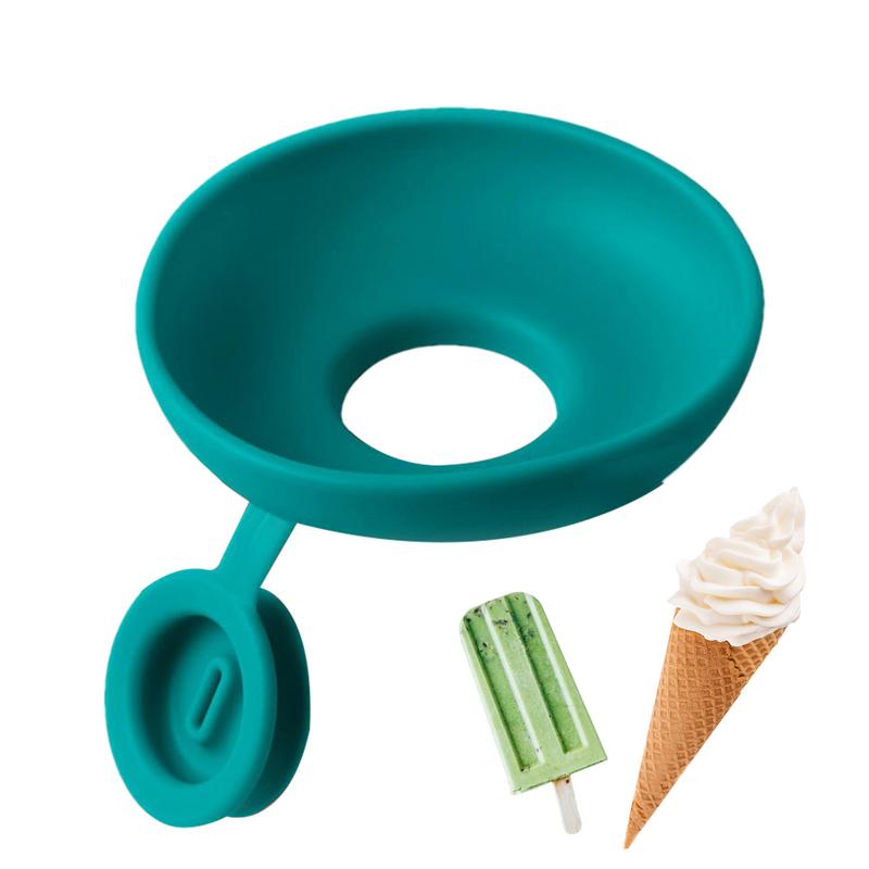 No Drip Free Popsicle Holder No MessFree Ice Pop Stick Holder Freeze Ice Cream Holders Food Grade Silicone Popsicle Sleeve
