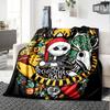 1pc Jack Christmas7 Blanket, Gift, for Men and Women, Soft Blanket, Good for Sofa Bed Couch Travel, Lightweight Flannel Blanket
