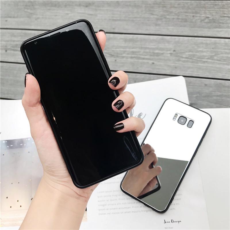 Зеркальный мягкий чехол из ТПУ для Samsung Galaxy A51 A71 A50 A70 A30 A20E A30S A50S A70S A10 A20 A40 A90 A01 A21 A81 S20 S10 Plus Ultra S10E S9 S8 Note10