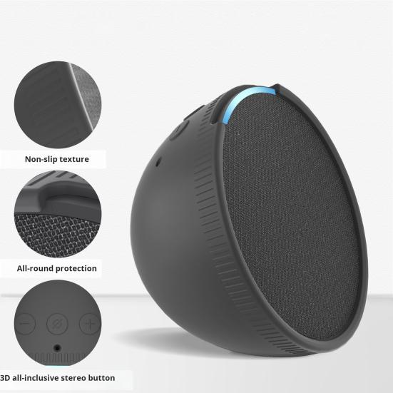 Силиконовый защитный чехол для динамика Ударопрочный Устойчивый к царапинам Простая регулировка Универсальная защита Защитный