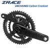 Шатуны ZRACE UNCHAINED из углеродного волокна, легкая модульная конструкция, подходят для шоссейных и гравийных велосипедов