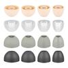 Eartips Soft Silicone Earbuds Covers For In Ear Headphones Secure and Durability Use 4Size 8PCS