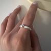 Mosxe [925silver] Matt & Glossy Ring