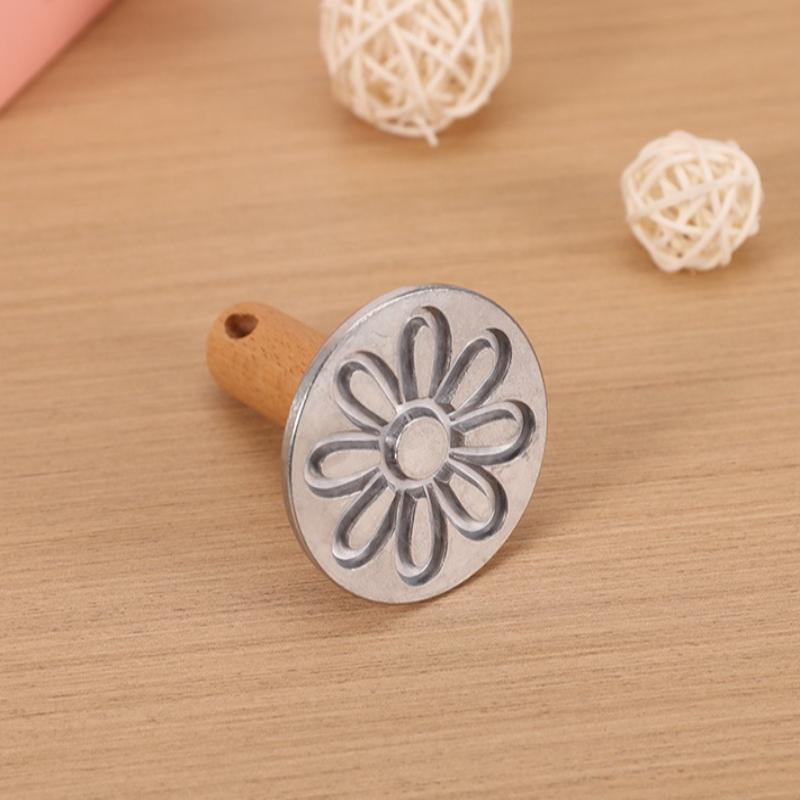 1 шт. Форма для печенья с краем из алюминиевого сплава, Форма для торта со смайликом, Инструмент для выпечки, пресс для печенья