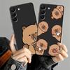 Смешной чехол-капибара для Samsung Galaxy A53 A73 A23 A55 A06 A25 A52 A57 A37 A12 A05 Чехол для телефона A41 A36 A17 A50 A70 A51 A16 A13