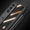 Fashion Luxury Smartphone Case for Samsung Galaxy Z Fold 4/3 Magnetic Folding Phantom Privacy Phone Case Without S Pen