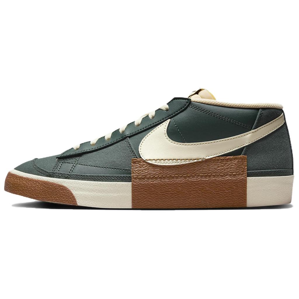 Nike Blazer Low Pro Club Notebook Doodle Pack Men Sneakers Green Vintage-Green Light-British-Tan FV0337-300