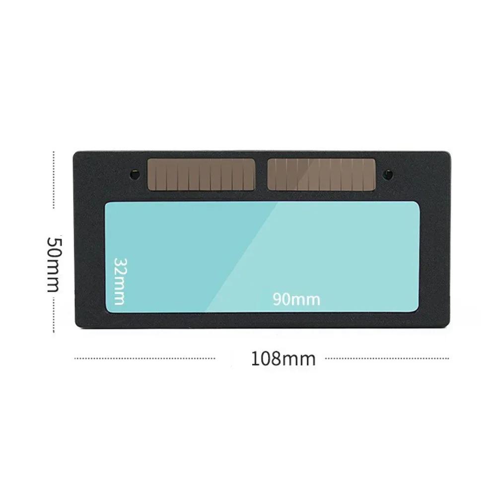 Auto Darkening Welding Helmet Solar Powered LCD Face Shield Adjustable Shade for Arc Tig Mig Protective Gear Equipment