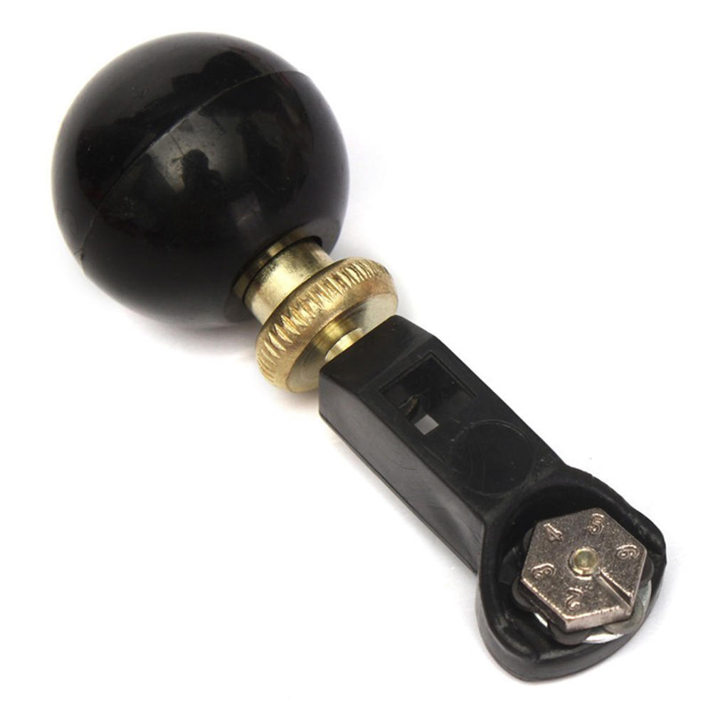 Стеклорез 40 см, 6 колесных компасов, круговая резка с кругом на присоске