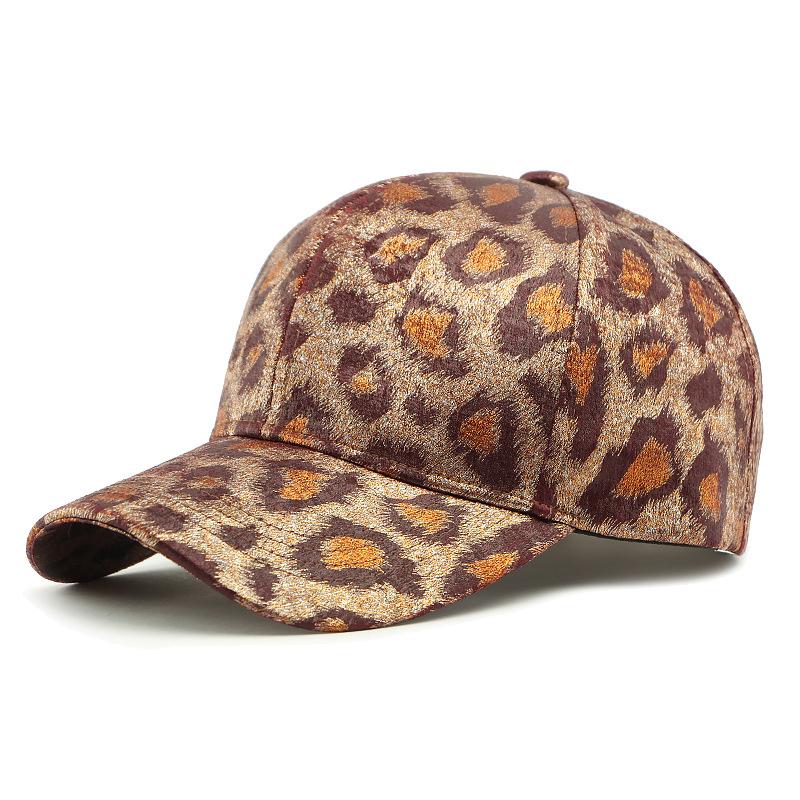 Весенняя бейсболка с леопардовым принтом, женская уличная шляпа от солнца