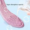 1 пара дышащих массажных стельок из пены с эффектом памяти Eva, вставка для женской обуви
