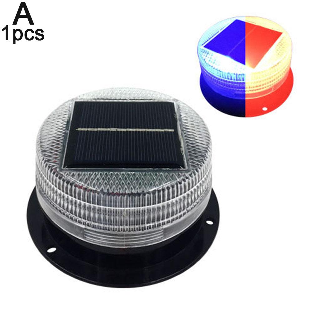 Solar Magnetic Warning Light Car Truck Vehicle Wireless Strobe Beacon Flashlight Emergency Signal Night Sensor Flashing