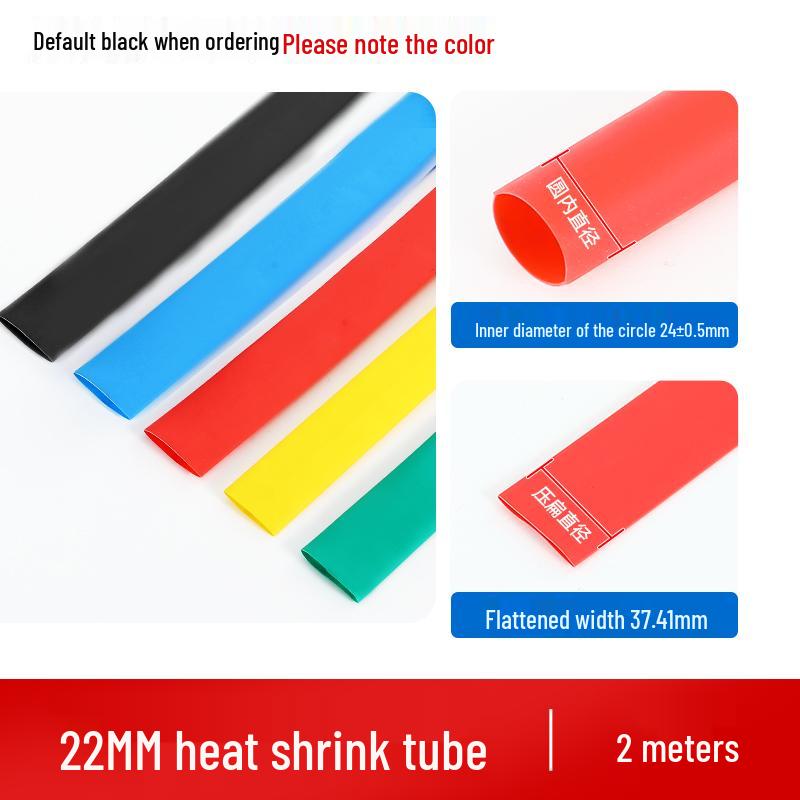 Heat Shrink Tubing Insulation Sleeve for Wire Protection - Thermoplastic Melt Tube for Data Cables, Whole Roll.