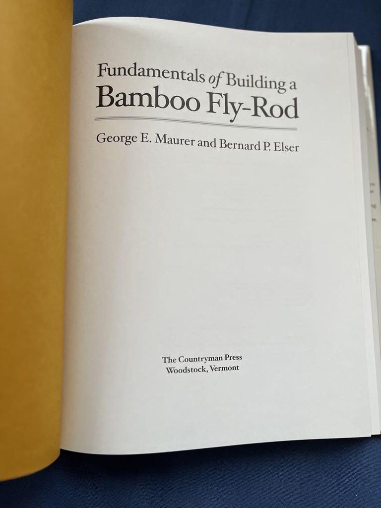 [USED] Bamboo Fly-Rod First Edition