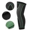 1PCS Black Green Knitting Warm Lengthen Elastic Sports Knee Pad Guard Leg Sleeve KneepadL