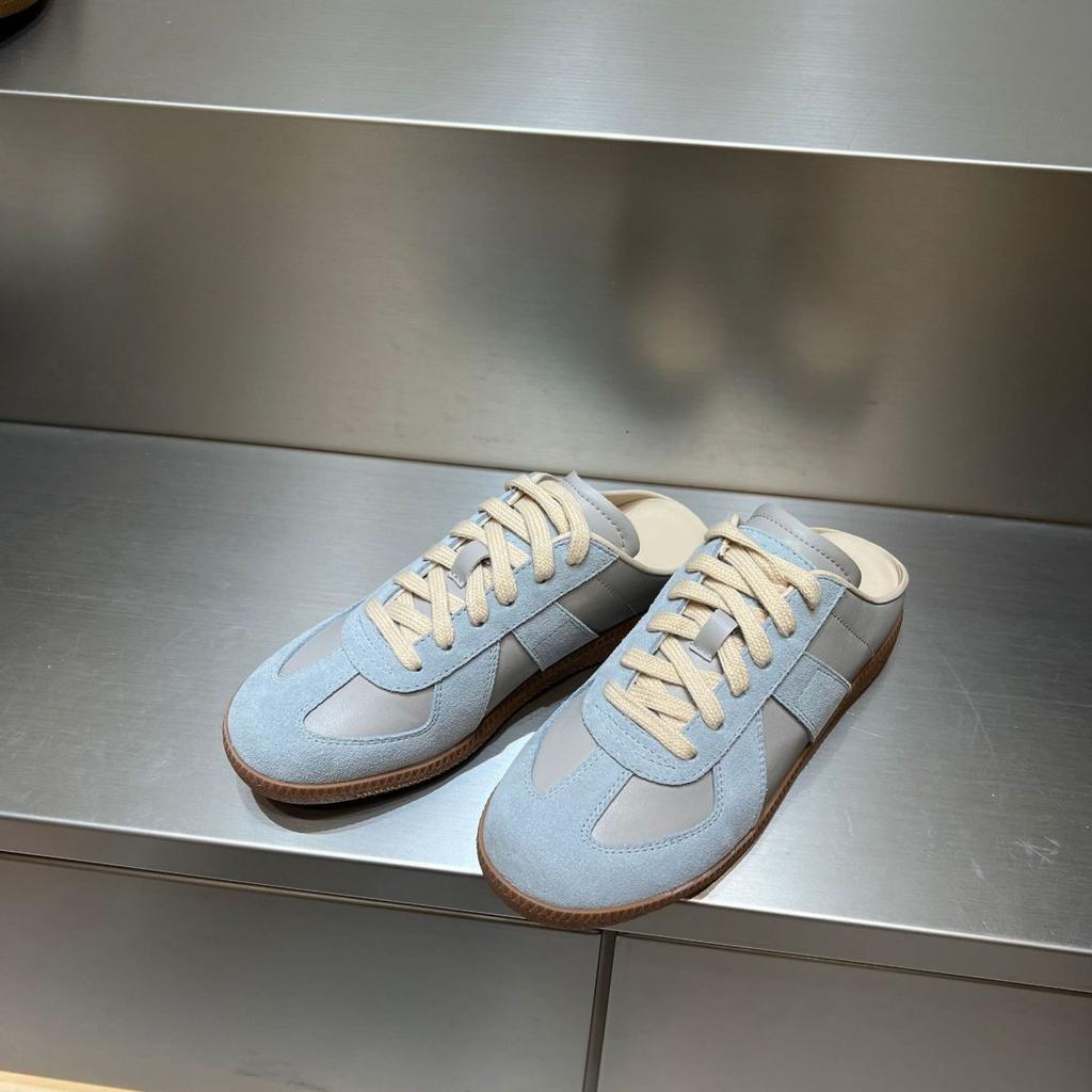 Женские тренировочные туфли на шнуровке, женские туфли на платформе с полупяткой, повседневные туфли, весна-лето 2025, новая универсальная корейская версия, матовая цветовая гамма, женские