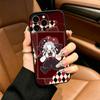 Чертов Чехол-Телефон Цирка для iPhone 17,16,15,14,13,12,11 Pro Max,16Plus,XS Мягкий Черный Чехол
