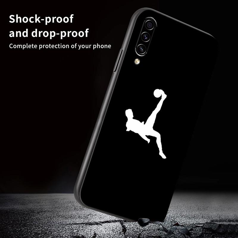 Мягкий чехол для Samsung Galaxy A30 A30S A50 A50S A10S A70 A20S A10 A40 A7 A9 2018 Силиконовая задняя крышка Футбольная страсть Футбольный мяч