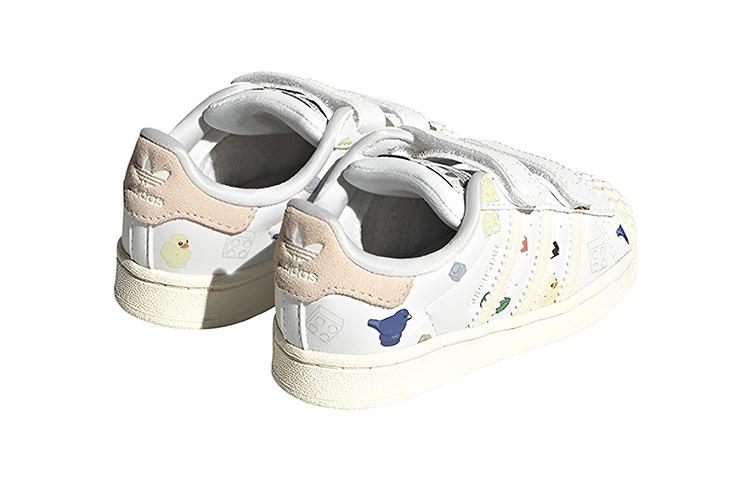Adidas Originals Cf I Breathable Low top Skateboard Shoes Ecru Infant And Toddler IF2200